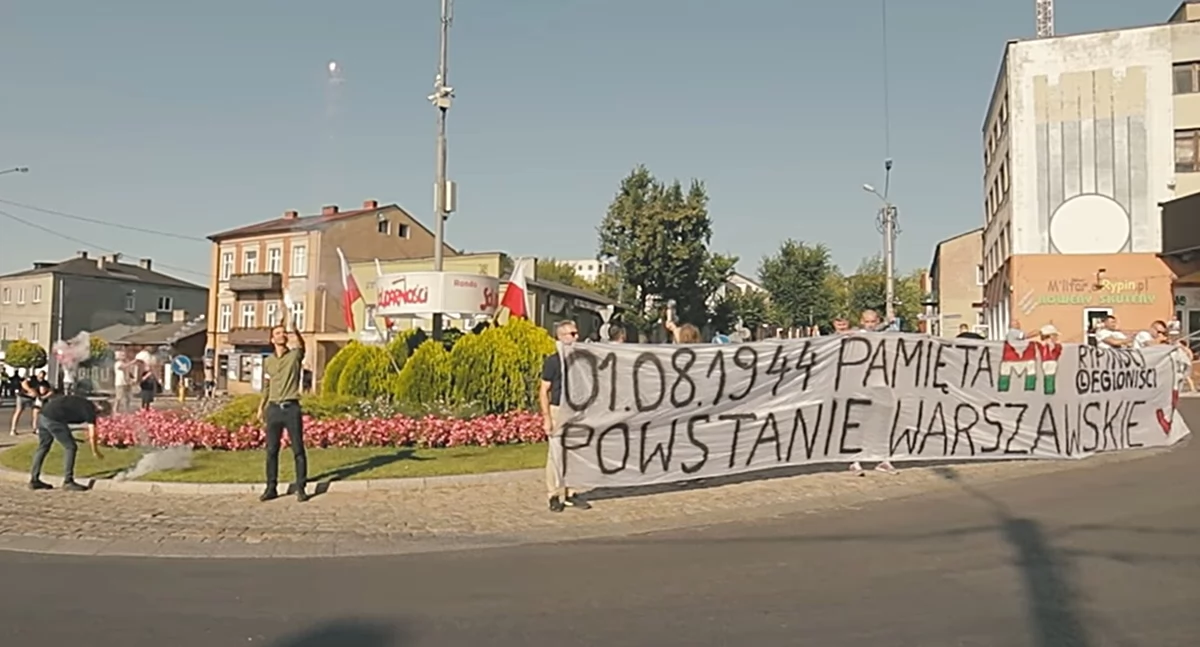 Wydarzenia lokalne, Obchody rocznicy Powstania Warszawskiego [zdjęcia] - zdjęcie, fotografia