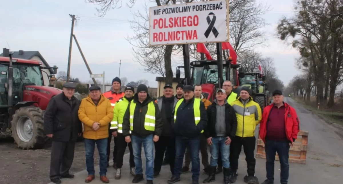 Stowarzyszenia i organizacje, Protest rolników Warszawie - zdjęcie, fotografia