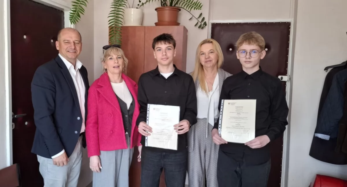 Edukacja, Sukcesy uczniów Borzymina - zdjęcie, fotografia