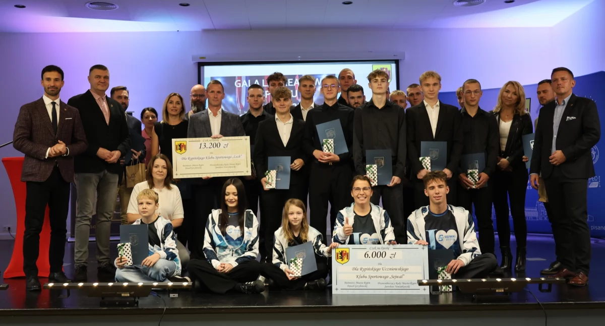Wydarzenia lokalne, Nagrodzeni sportu - zdjęcie, fotografia