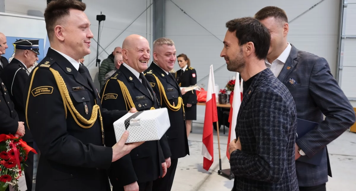 Komunikaty i profilaktyka, Zmiana stanowisku komendanta - zdjęcie, fotografia