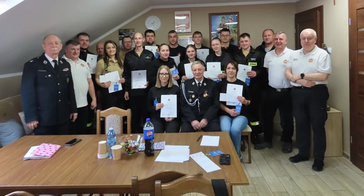 Wydarzenia lokalne, Szkolenie zakończone sukcesem - zdjęcie, fotografia