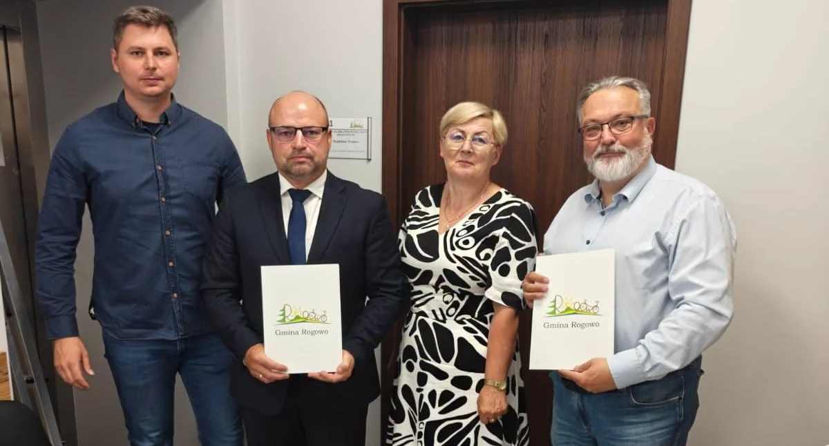 Samorząd gminny, wodomierze mieszkańców gminy Rogowo - zdjęcie, fotografia