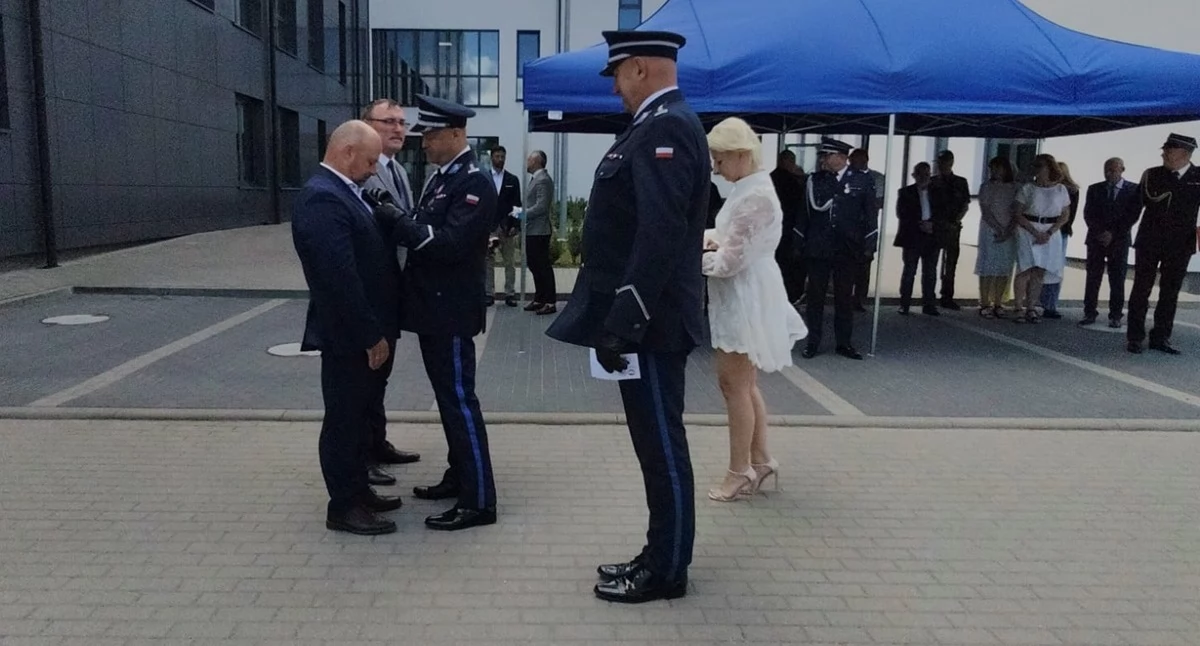 Komunikaty i profilaktyka, Awanse policjantów Rypina - zdjęcie, fotografia