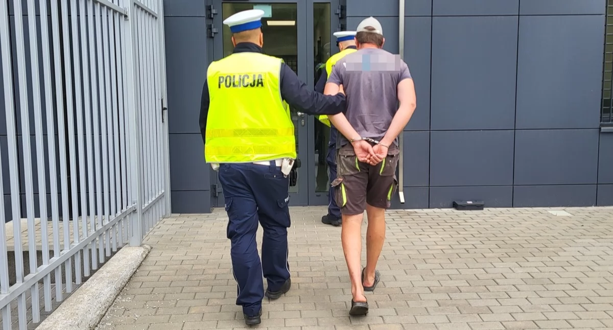 Kronika kryminalna, Rekord promili pobił rowerzysta - zdjęcie, fotografia