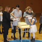 Mamy przygotowały piłkarski tort