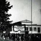Mleczarnia „ROTR” (fot. ok. 1950 ze zbiorów MZD w Rypinie)
