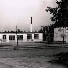 Budynek stacji obsługi samochodów RZPT przy ulicy Nowy Rynek (fot. 1967)