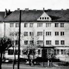 Budynek Narodowego Banku Polskiego w Rypinie wystawiony w 1950 roku przez PBRol (fot....