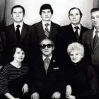 Zarząd Cechu Rzemiosł Różnych w Rypinie wybrany w 1981 roku. Stoją od lewej: Jerzy...