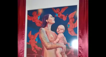 Wystawa młodych artystów