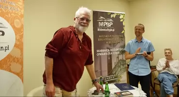 Tomasz Raczek w rypińskiej bibliotece – cz. II