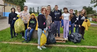 Sprzątali gminę Brzuze