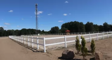 Parkur obok targowiska