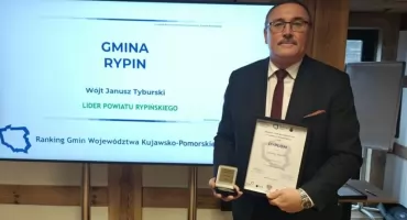 Samorząd gminy Rypin doceniony