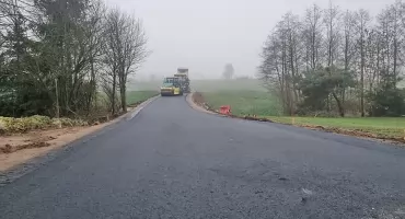 Zdążyli z drogą do Kleszczyńskich Gór