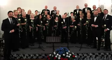 Uroczystym spotkaniem weszli w nowy rok