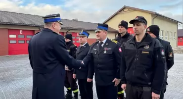 Strażacy zakończyli służbę