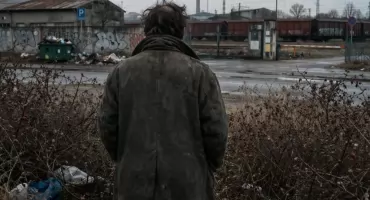 Zboczeniec w krzakach?