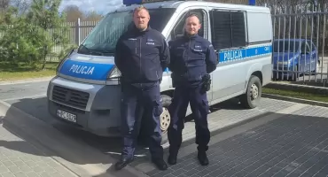 Uratowali młodego mężczyznę