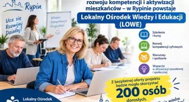 W Rypinie powstaje Lokalny Ośrodek Wiedzy i Edukacji